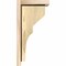 Ekena Millwork Monterey Rough Sawn Corbel w/Backplate, Douglas Fir, 6"W x 8"D x 16"H COR06X08X16MON01RDF - alternate 2
